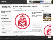 Tablet Screenshot of eteatry.pl